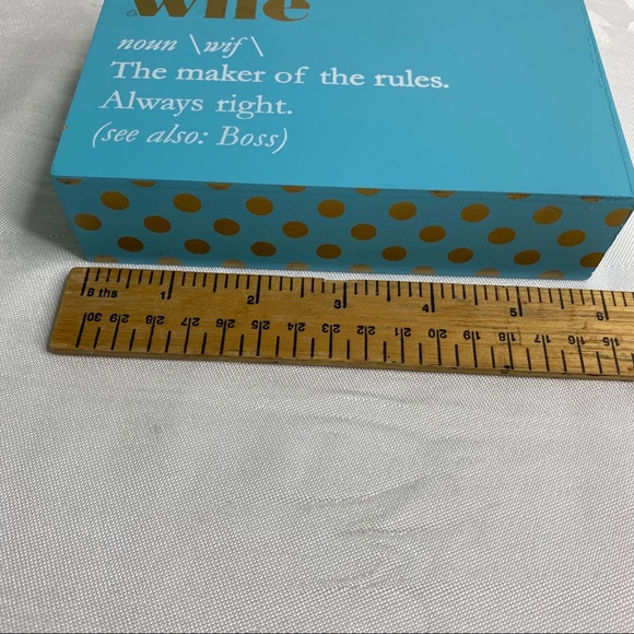 🚨Macbeth collection WIFE “the boss” decoration - Picture 11 of 13